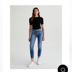 AG Prima Cigarette crop jeans size 27
